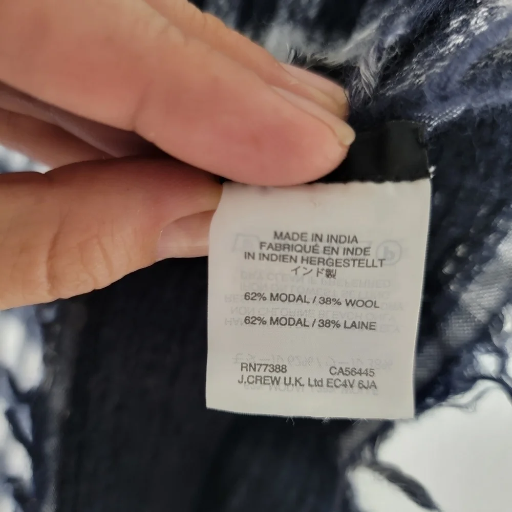 J. Crew wool blend scarf